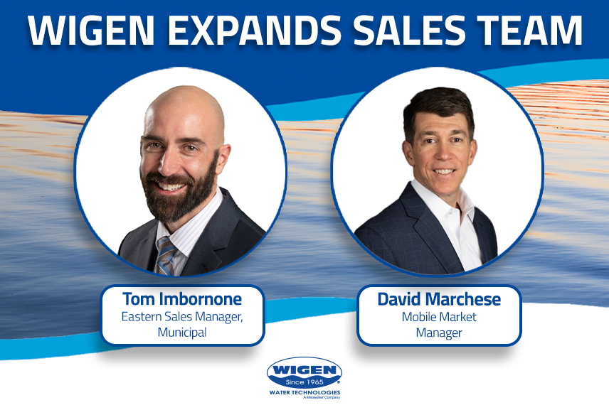David Marchese and Tom Imbornone have recently joined the Wigen team as our Mobile Market Manager and Eastern Municipal Sales Manager.